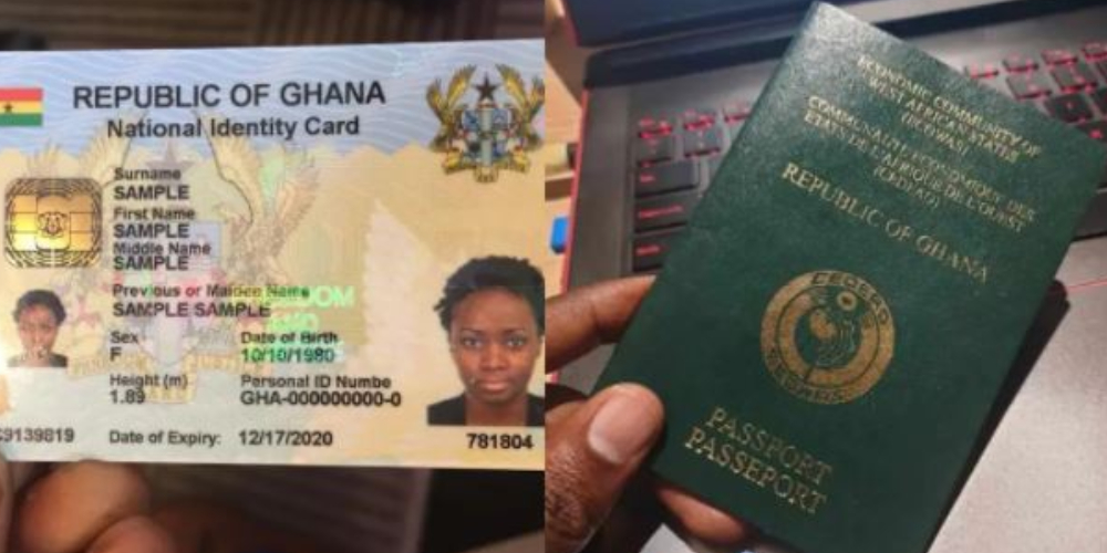 GH Card and passport