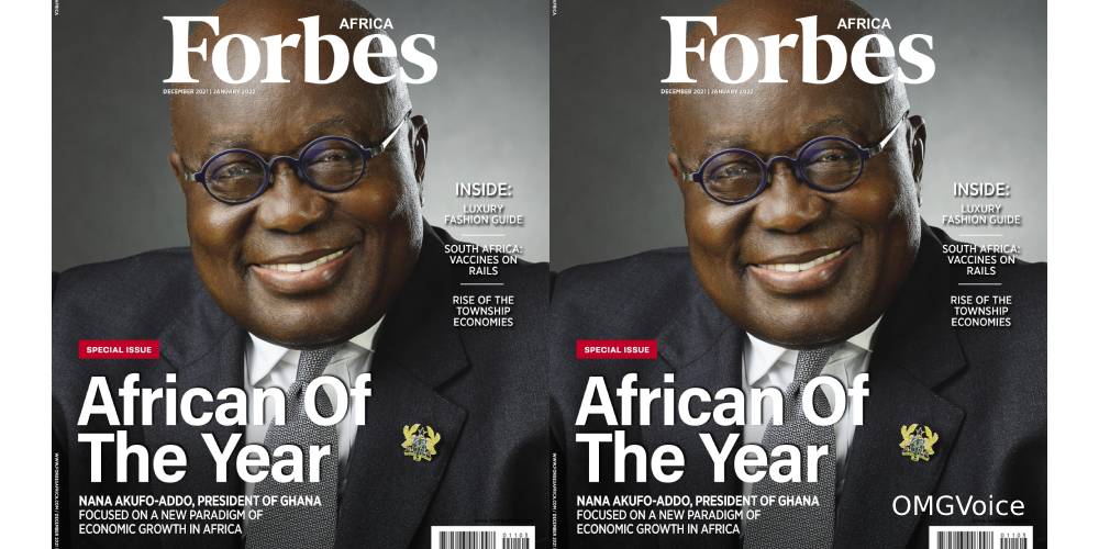 CONGRATULATIONS! President AkufoAddo Named Forbes African Of The Year 2021