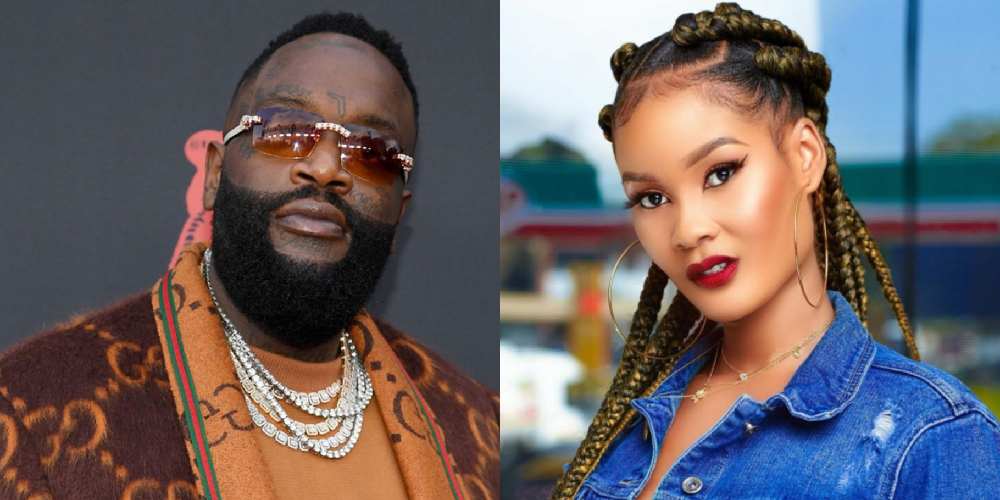 US Rapper Rick Ross And Hamisa Mobetto
