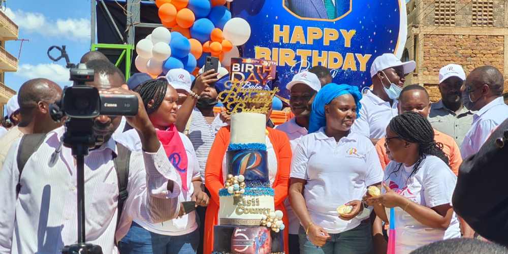 Youths in Kisii Celebrate Raila's Birthday