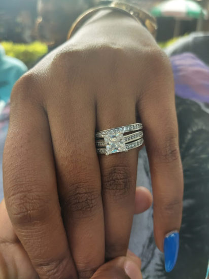 Kamene Goro's Engagement Ring