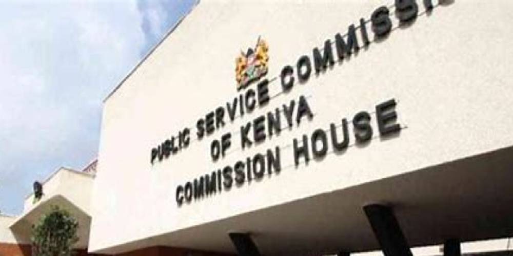 Public Service Commission headquarters in Nairobi.