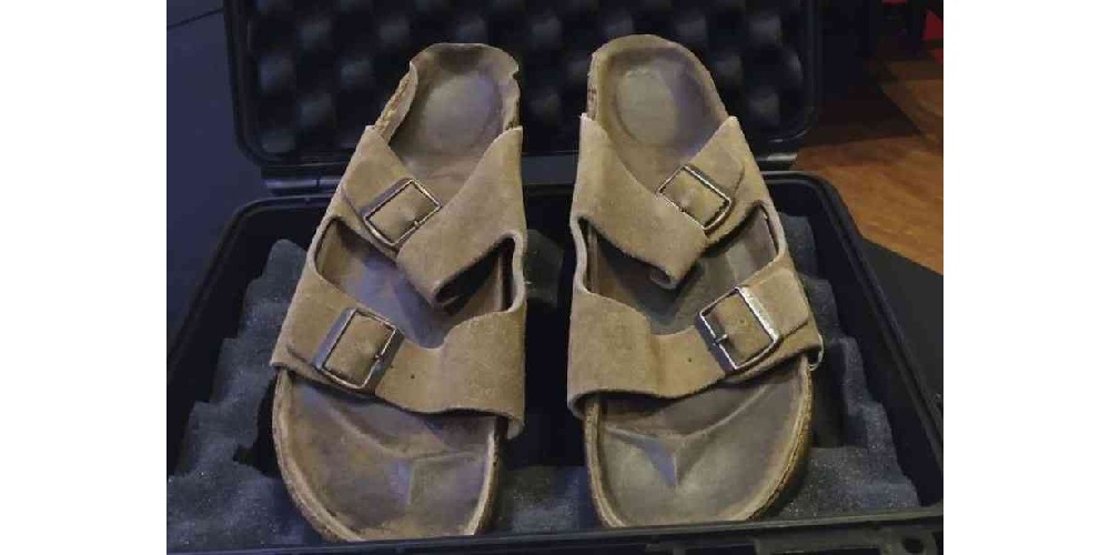 Steve Jobs' Birkenstock Sandals.