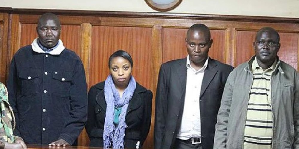four accused persons in the Willie Kimani murder